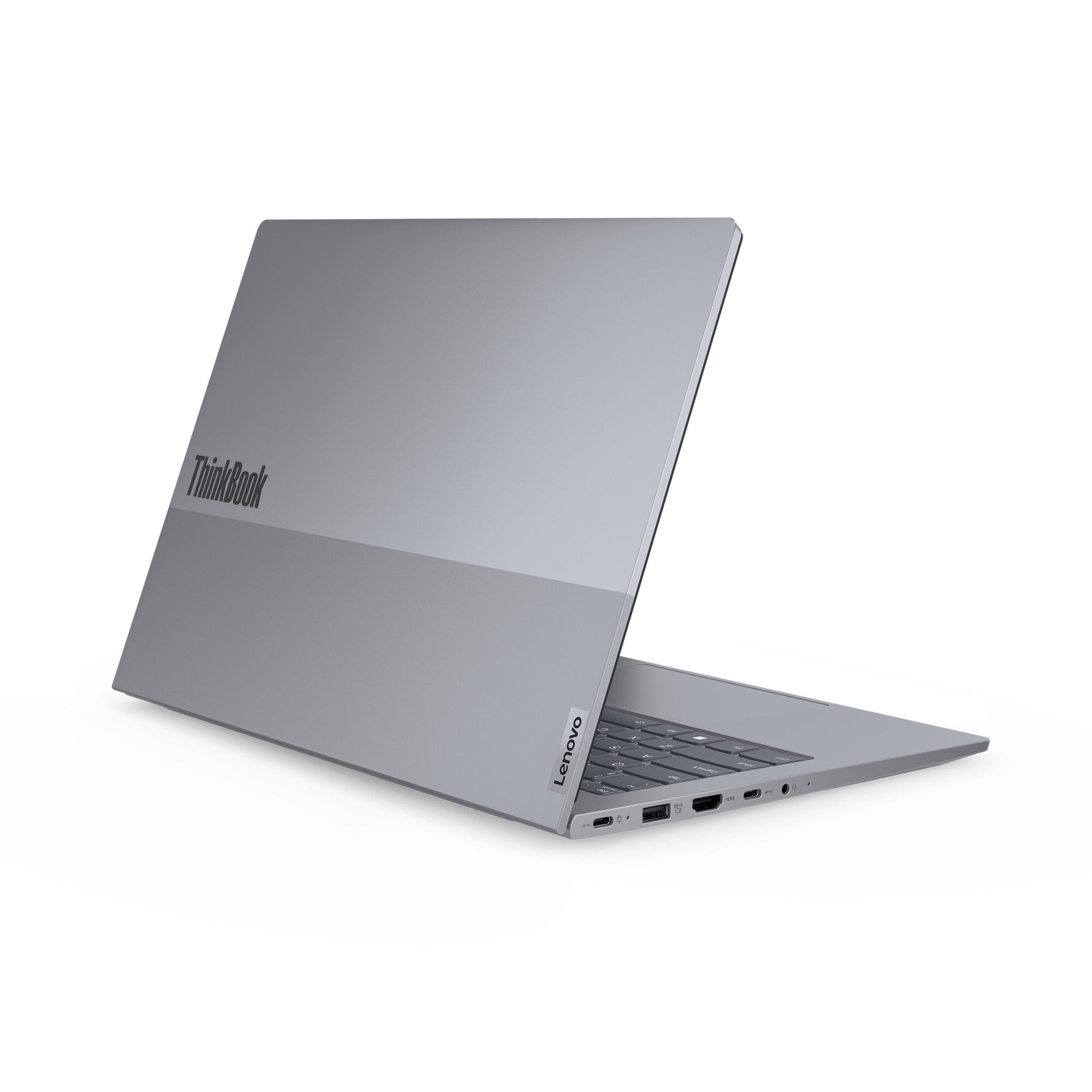 Lenovo ThinkBook 14 G7 ARP AMD Ryzen™ 5 7535HS Laptop 35,6 cm (14") WUXGA 16 GB DDR5-SDRAM 512 GB SSD Wi-Fi 6E (802.11ax) Windows 11 Pro Belgisch Grijs
