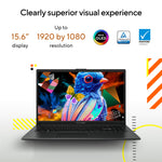 ASUS Vivobook Go 15 E1504FA-BQ5403W AMD Ryzen™ 5 40 Laptop 39,6 cm (15.6") Full HD 8 GB LPDDR5-SDRAM 512 GB SSD Wi-Fi 6E (802.11ax) Windows 11 Home Nederlands Zwart