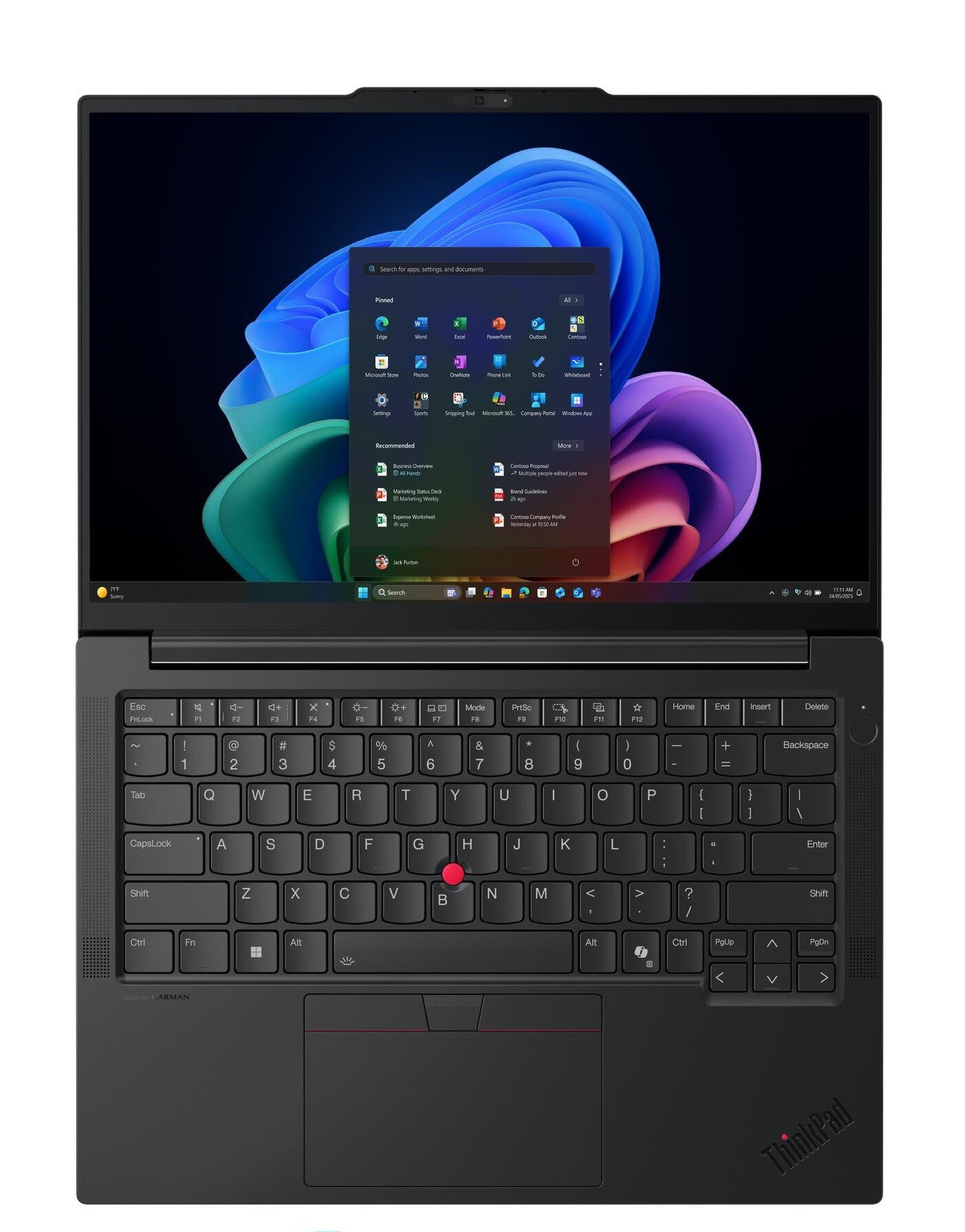 Lenovo ThinkPad E14 Gen 8 (Intel) Copilot+ PC Intel Core Ultra 7 355 Laptop 35,6 cm (14") WUXGA 32 GB DDR5-SDRAM 512 GB SSD Wi-Fi 7 (802.11be) Windows 11 Pro Zwart Engels