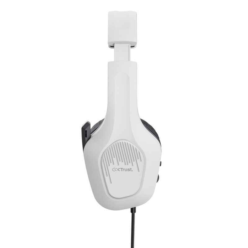 Trust GXT 415S Zirox Gaming Headset - Bedrade gamingheadset – Opklapbare microfoon – 50 mm drivers – Wit