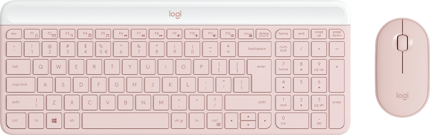 Logitech MK470 Slim Combo Rose US INTNL