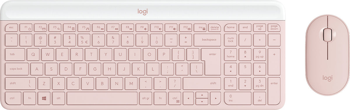 Logitech MK470 Slim Combo Rose US INTNL