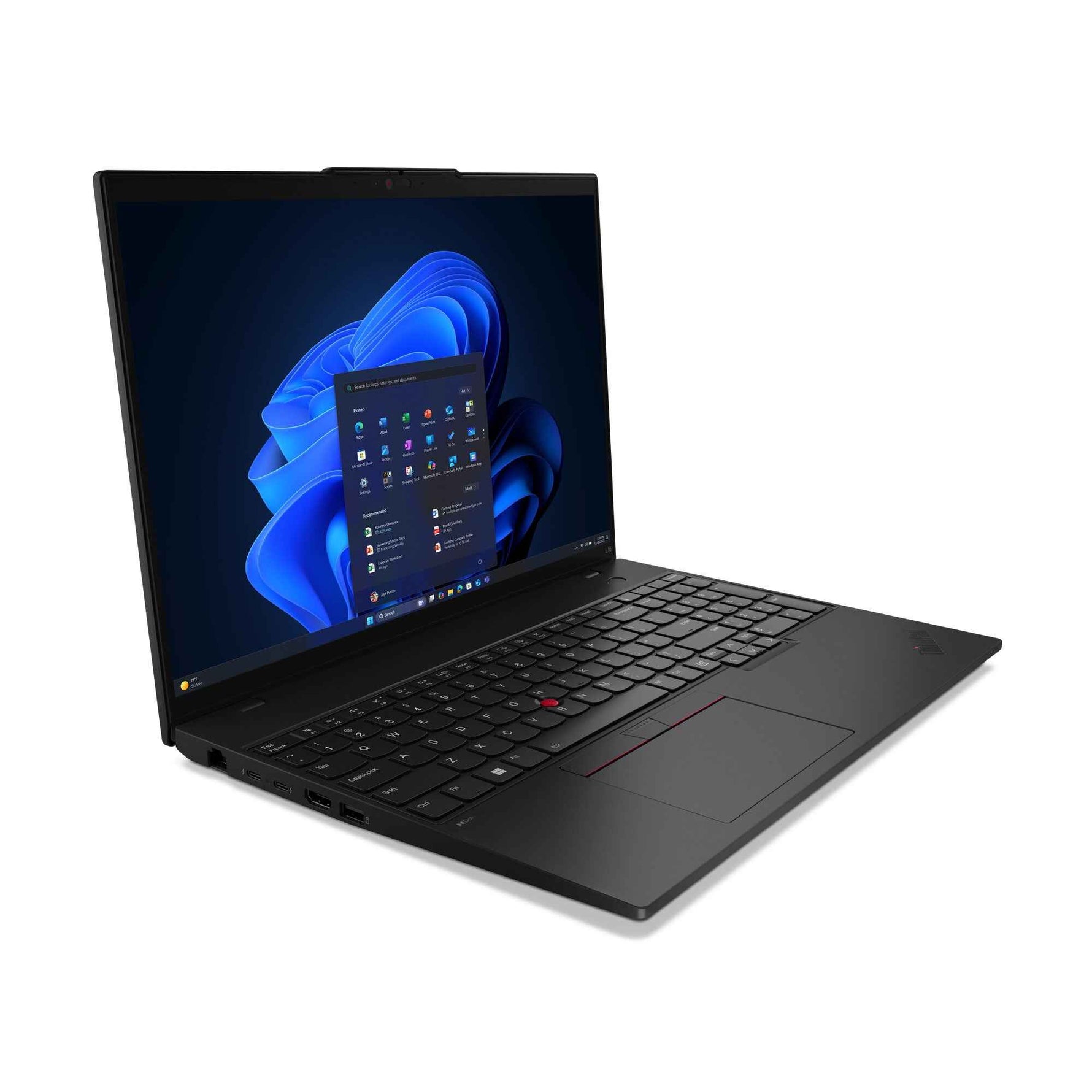 Lenovo ThinkPad L16 Gen 2 (Intel) Intel Core Ultra 5 225U Laptop 40,6 cm (16") WUXGA 16 GB DDR5-SDRAM 512 GB SSD Wi-Fi 6E (802.11ax) Windows 11 Pro Engels Zwart