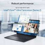 ASUS ExpertBook B3 B3605CCA-MB0370X Intel Core Ultra 5 225H Laptop 40,6 cm (16") WUXGA 16 GB DDR5-SDRAM 512 GB SSD Wi-Fi 6E (802.11ax) Windows 11 Pro US International Zwart, Grijs