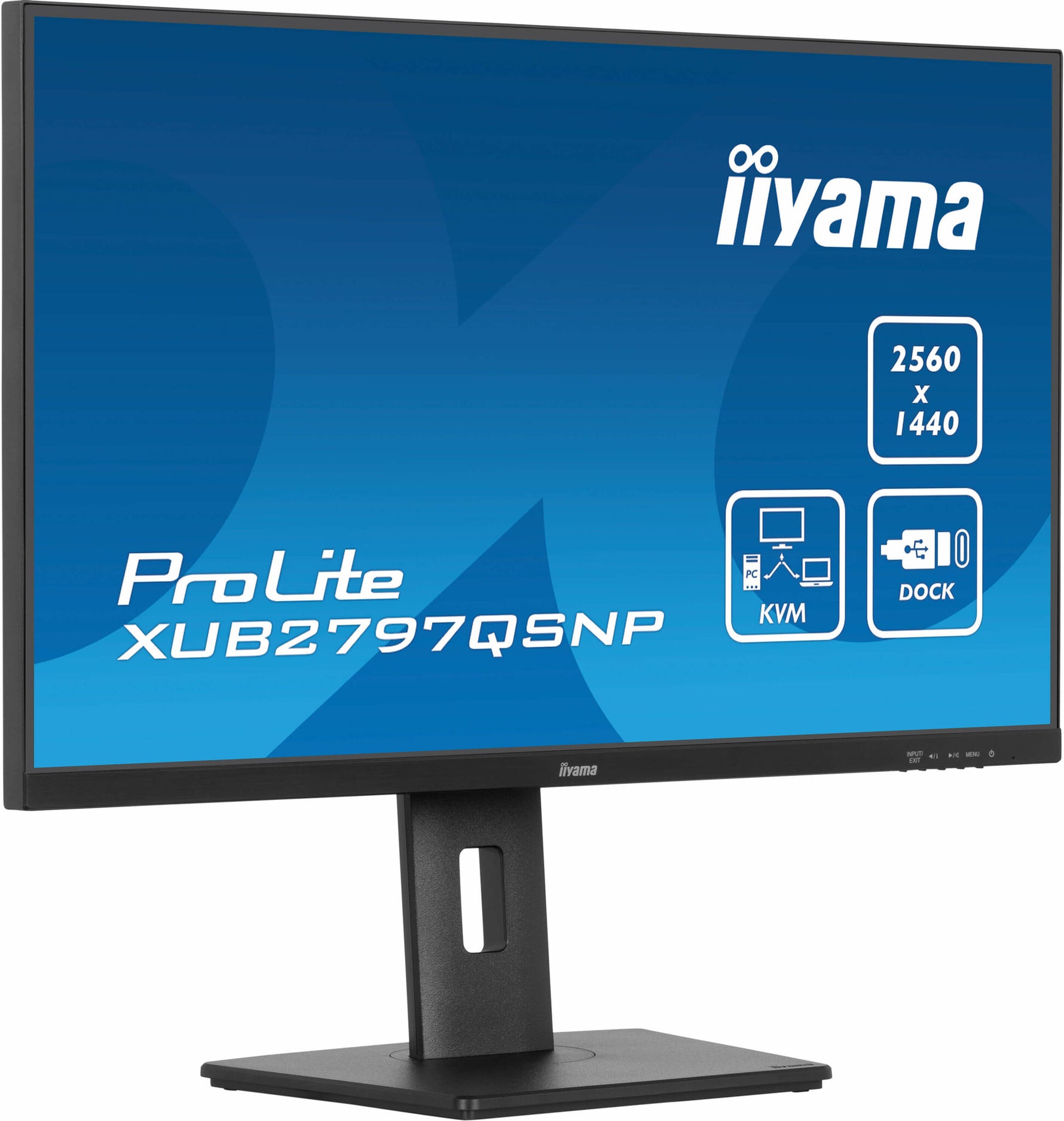 iiyama ProLite XUB2797QSNP-B1 computer monitor 68,6 cm (27") 2560 x 1440 Pixels Quad HD LED Zwart