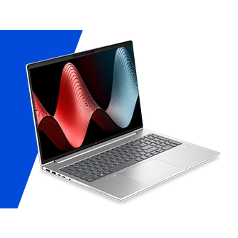 HP EliteBook 6 G2a 16 Next Gen AI PC AMD Ryzen AI 7 445 Laptop 40,6 cm (16") WUXGA 16 GB DDR5-SDRAM 512 GB SSD Wi-Fi 7 (802.11be) Windows 11 Pro Zilver QWERTY