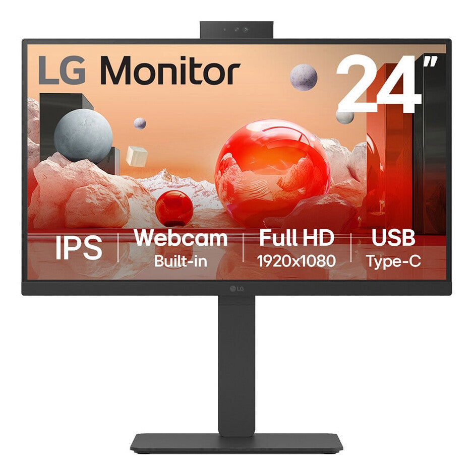 LG 24BA850-B.AEU computer monitor 60,5 cm (23.8") 1920 x 1080 Pixels Full HD Zwart
