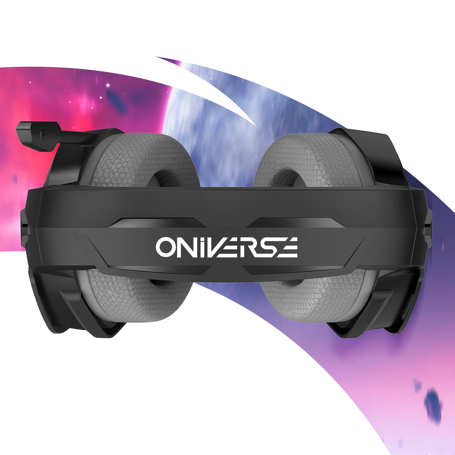 Oniverse Nebula Headset Bedraad Hoofdband Gamen USB Type-A Zwart