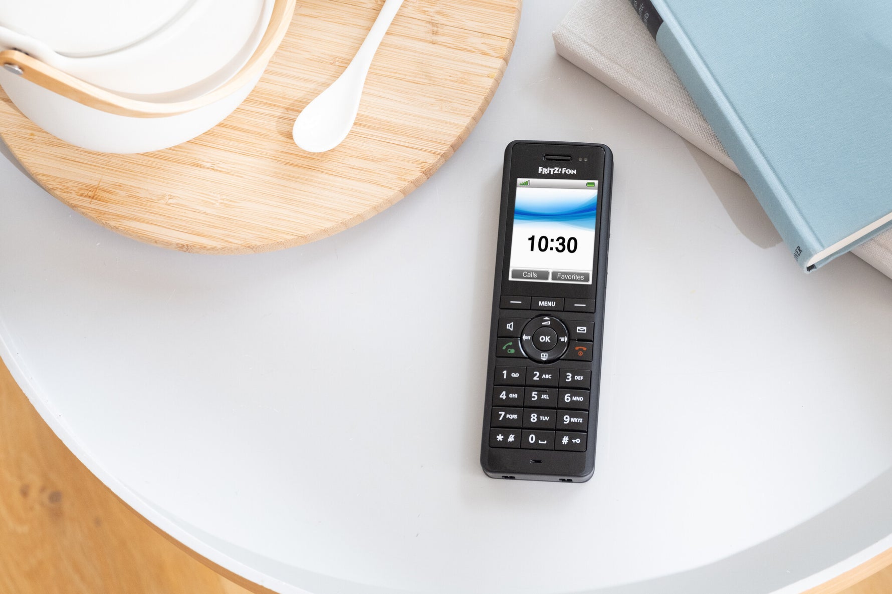 Fon FRITZ! X6 INT DECT-telefoon Nummerherkenning Zwart