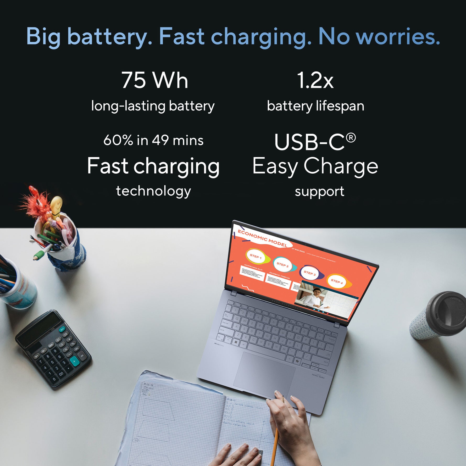 ASUS Vivobook S 14 OLED S5406SA-QD077W Copilot+ PC Intel Core Ultra 7 258V Laptop 35,6 cm (14