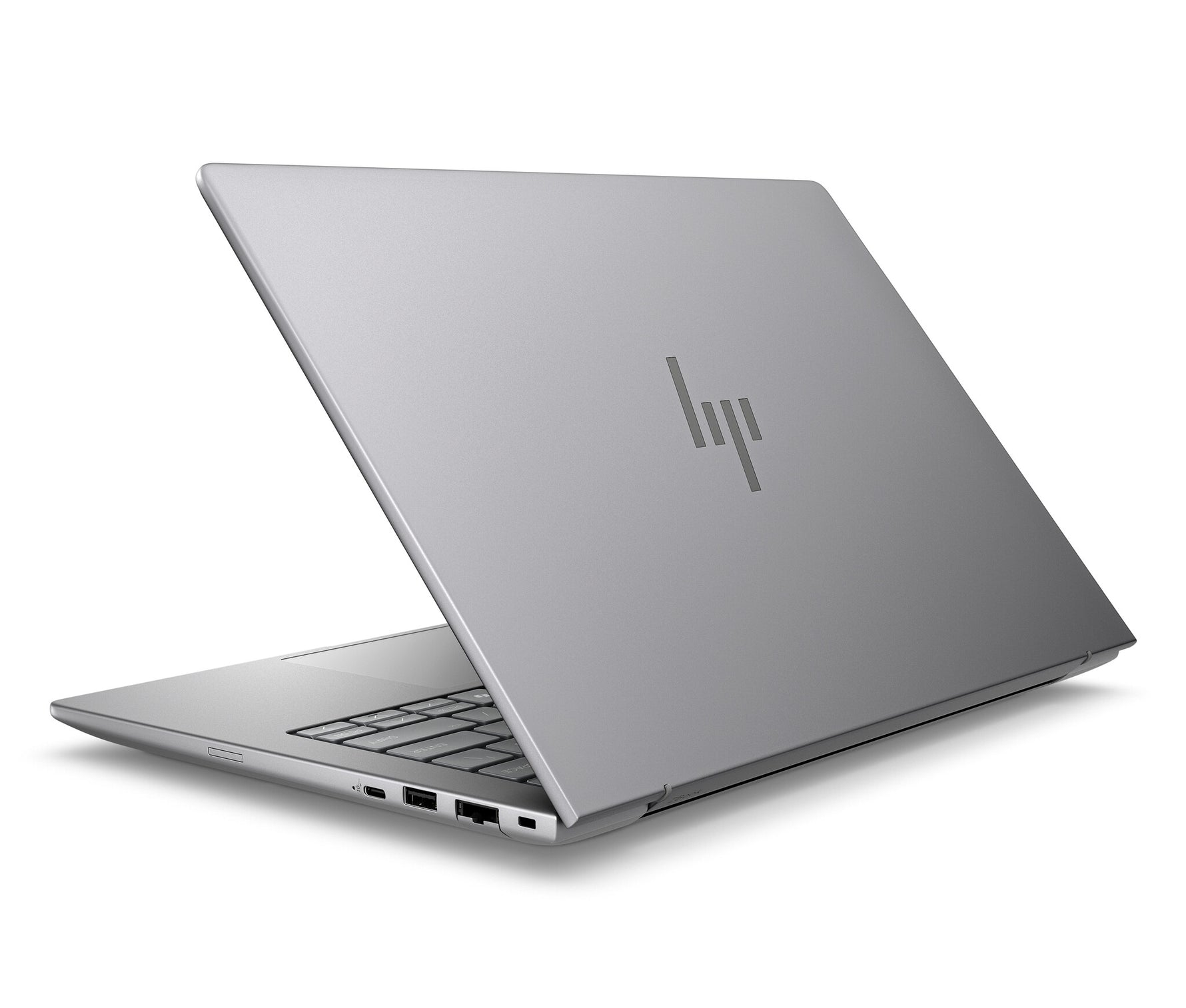 HP ZBook 8 G2i Wolf Pro Security Edition Copilot+ PC Intel Core Ultra 5 336H Mobiel werkstation 35,6 cm (14") WUXGA 24 GB DDR5-SDRAM 512 GB SSD NVIDIA RTX PRO 500 Blackwell Wi-Fi 7 (802.11be) Windows 11 Pro AI Workstation, AI PC Zilver QWERTY