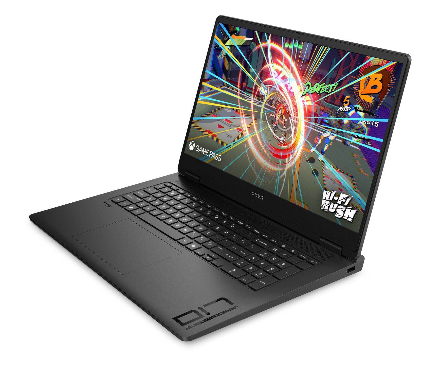 HP OMEN Gaming 17-db1060nd Copilot+ PC AMD Ryzen AI 7 350 Laptop 43,9 cm (17.3") Quad HD 16 GB DDR5-SDRAM 1 TB SSD NVIDIA GeForce RTX 5060 Wi-Fi 6 (802.11ax) Windows 11 Home Zwart