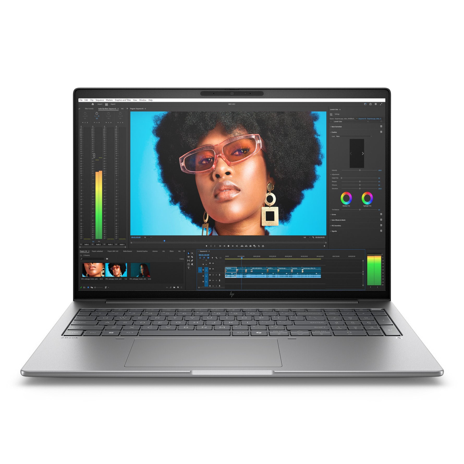 HP ZBook 8 G1i 16 Intel Core Ultra 7 255H Mobiel werkstation 40,6 cm (16") WUXGA 32 GB DDR5-SDRAM 1 TB SSD NVIDIA RTX 500 Ada Wi-Fi 7 (802.11be) Windows 11 Pro AI Workstation, AI PC Zilver