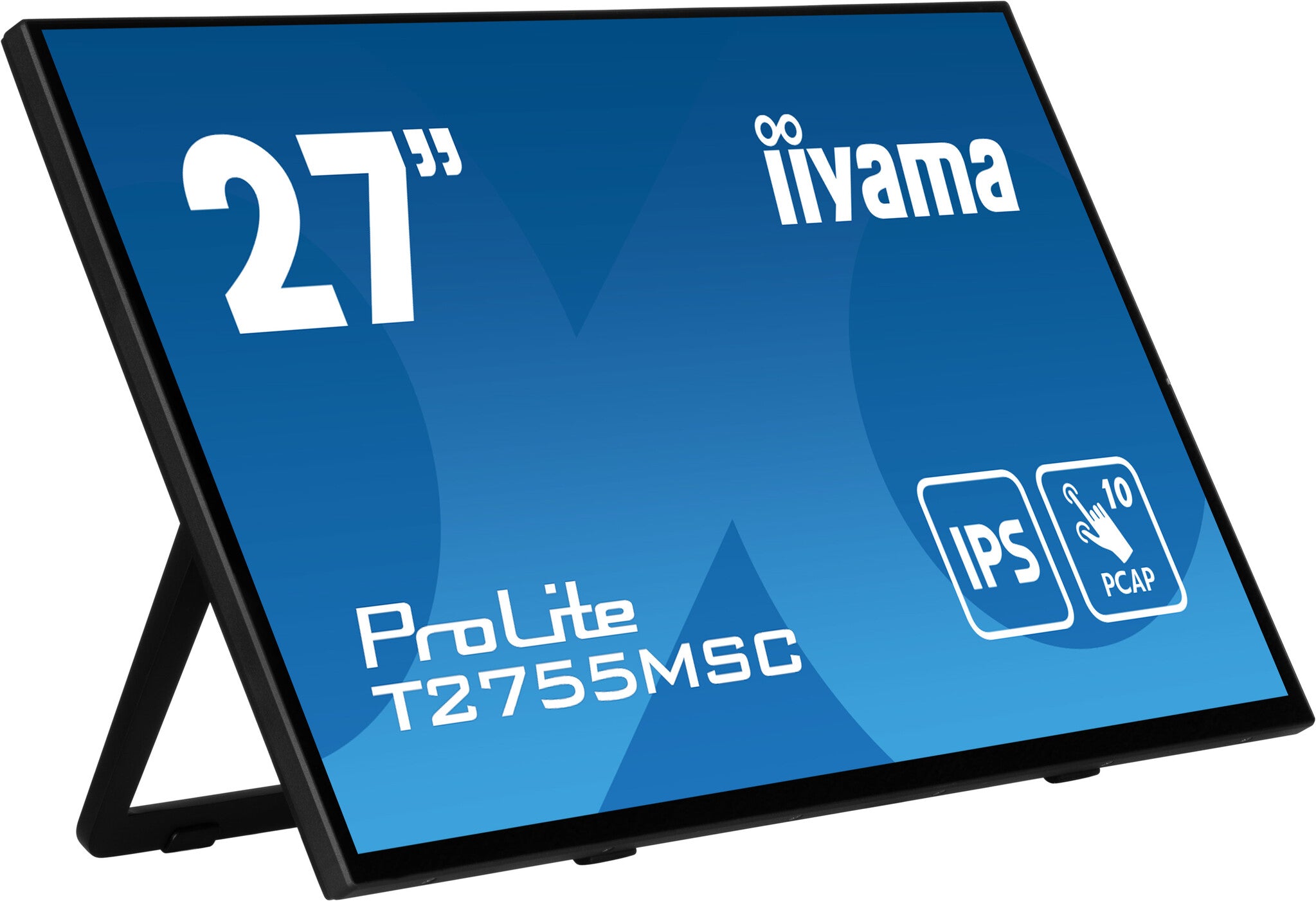 iiyama ProLite T2755MSC-B1 computermonitor 68,6 cm (27") 1920 x 1080 Pixels Full HD LED Touchscreen Tafelblad Zwart