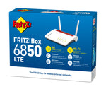 Box FRITZ! 6850 LTE draadloze router Gigabit Ethernet Dual-band (2.4 GHz / 5 GHz) 4G Wit