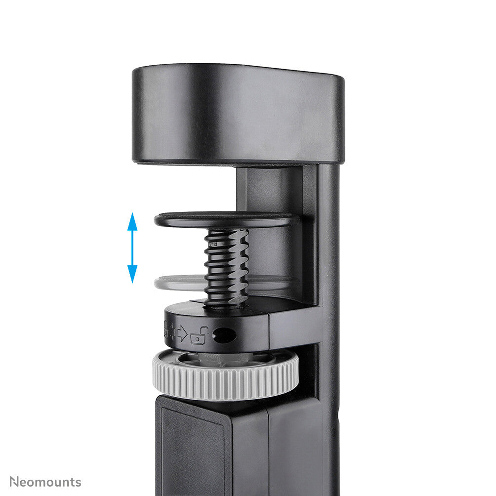 Neomounts DS22-840BL6 Bureaucontactdoos met klem en USB-C en USB-A poorten - Quick-charge