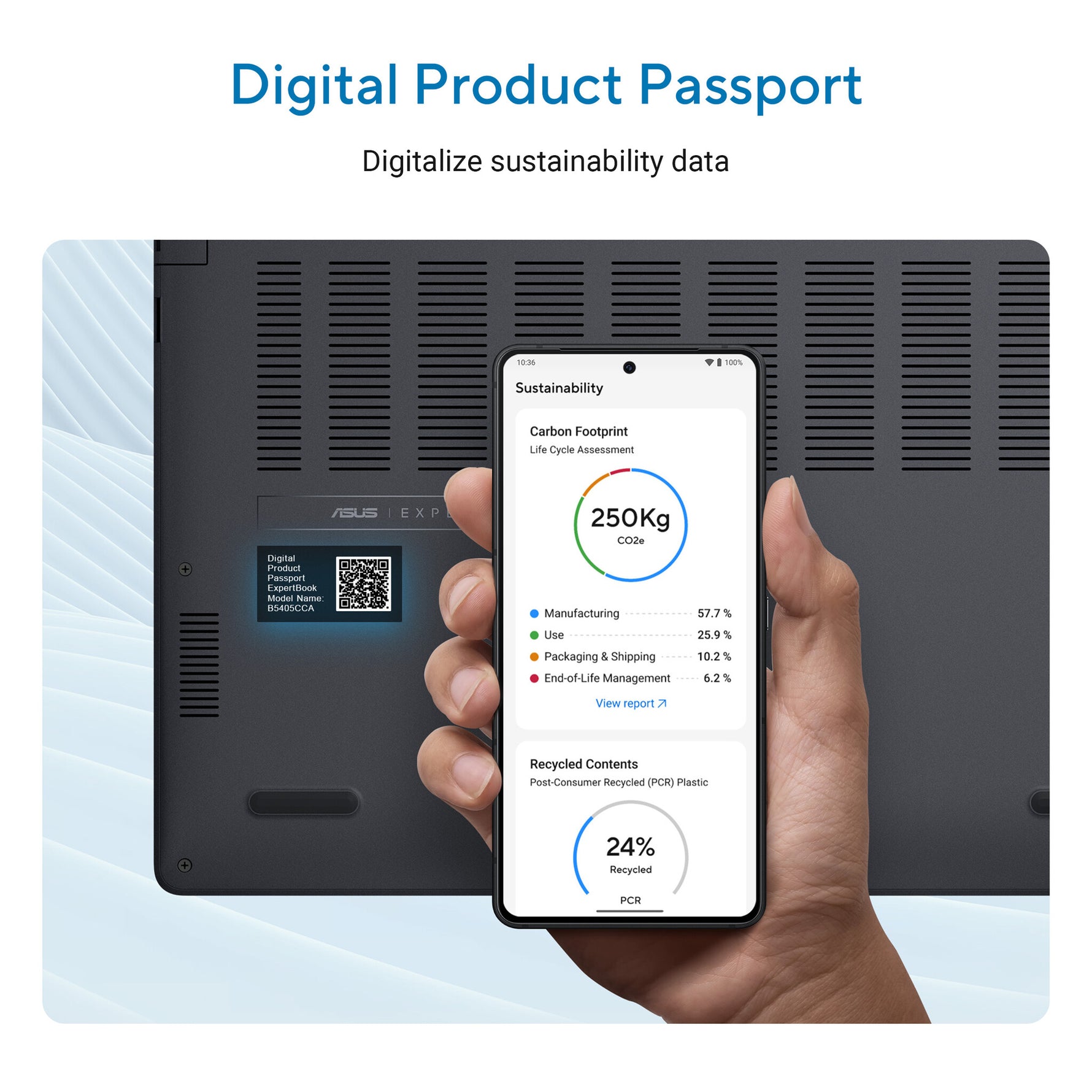 ASUS ExpertBook B5 B5405CCA-LY0008X Intel Core Ultra 5 225H Laptop 35,6 cm (14