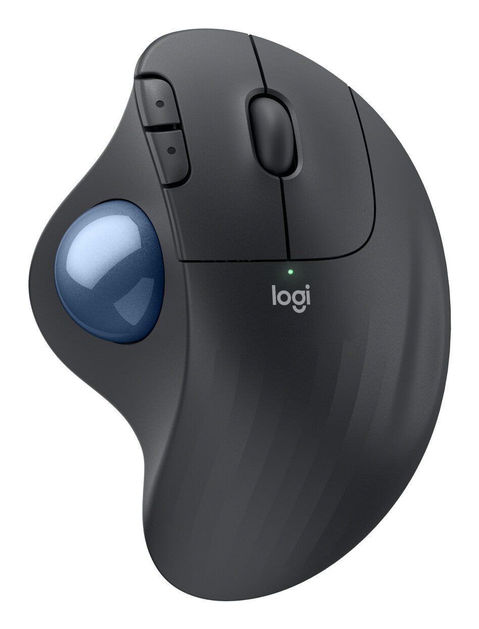 Logitech ERGO M575S Wless Trckball Mouse Graphite