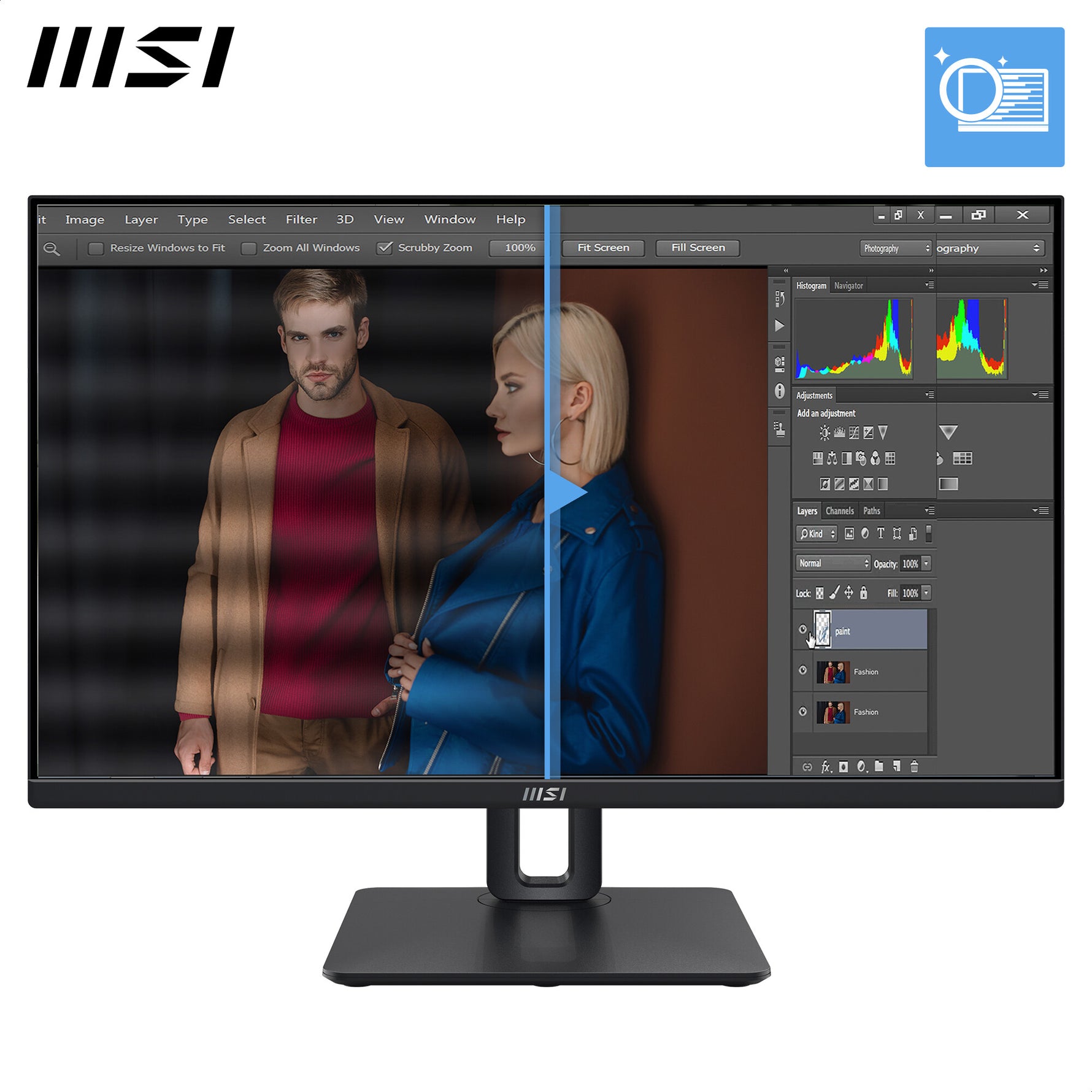 MSI Pro MP245PG computer monitor 60,5 cm (23.8