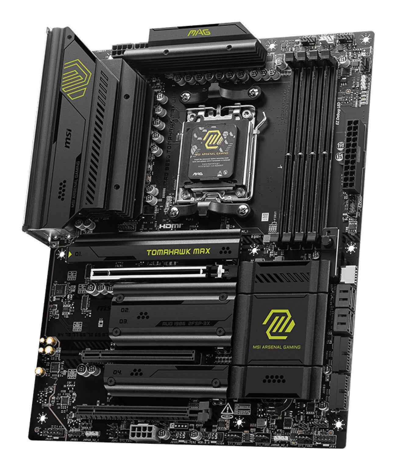 MSI MAG B850 TOMAHAWK MAX WIFI moederbord AMD B850 Socket AM5 ATX