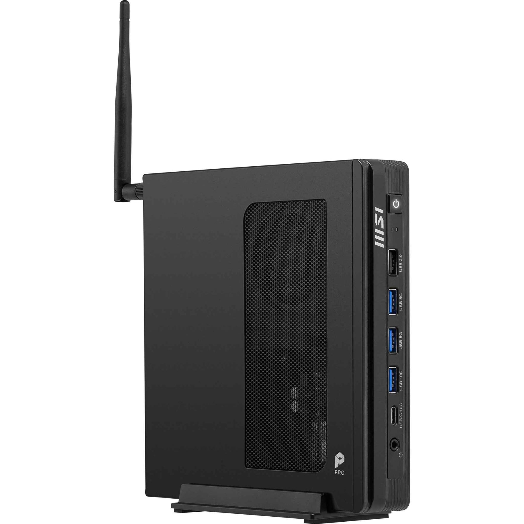 MSI Pro DP10 A14MG-003EU PC's/werkstation Intel® Core™ i3 i3-14100 8 GB DDR5-SDRAM 512 GB SSD Windows 11 Home Mini PC Zwart