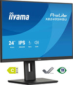 iiyama ProLite XB2495WSU-B1 computer monitor 61,2 cm (24.1") 1920 x 1200 Pixels Full HD LCD Zwart
