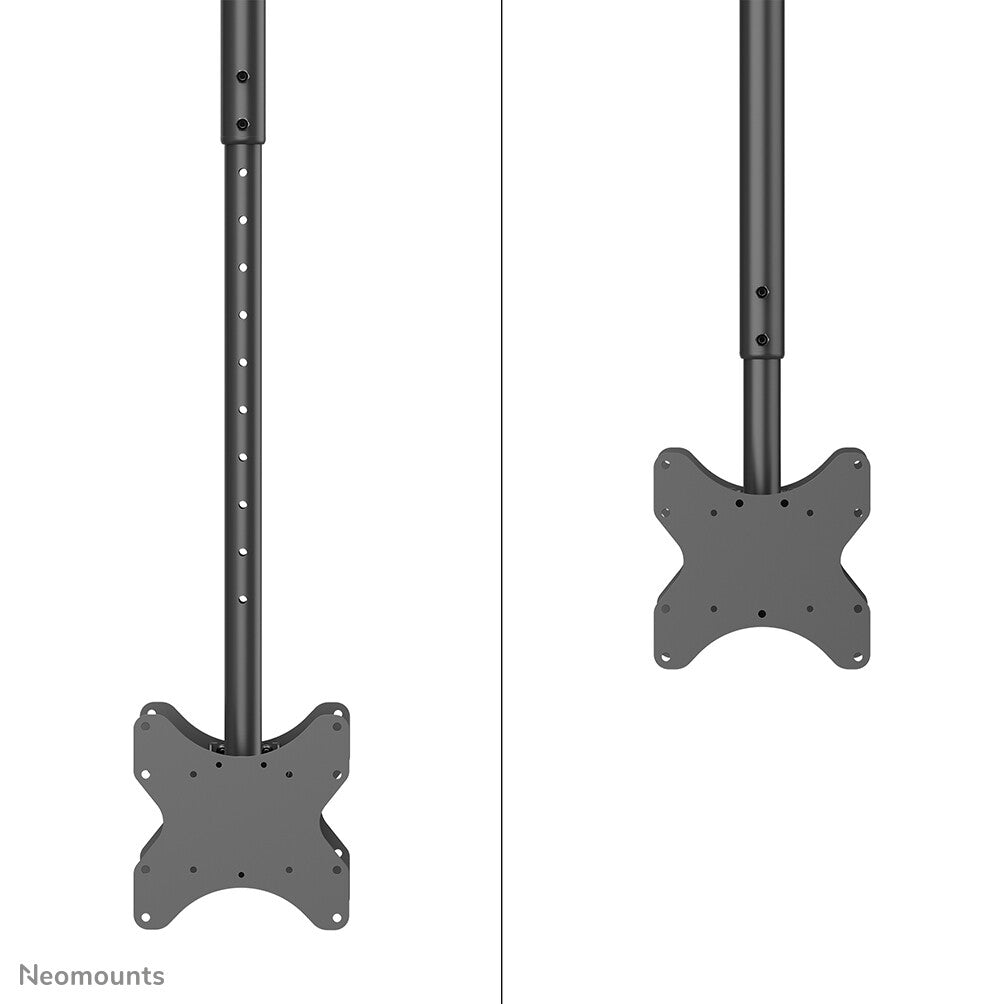 Neomounts CL35-340BL22 Dual monitor/TV-beugel plafond 23-42