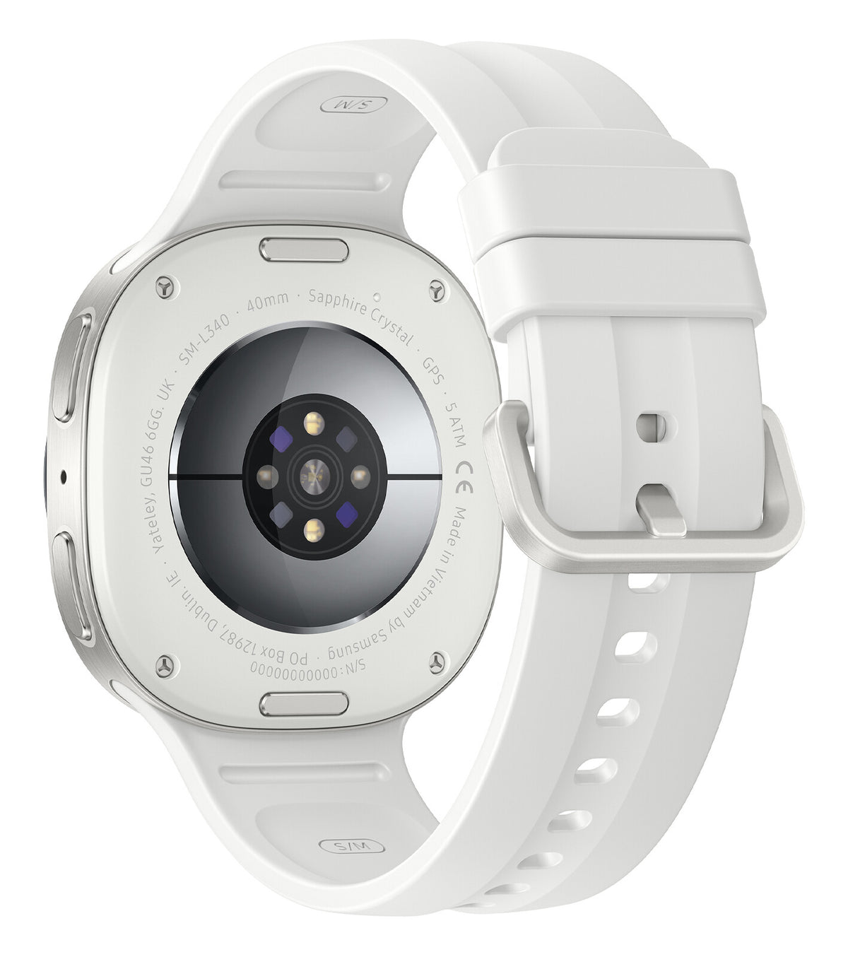 Samsung Galaxy Watch9 3,3 cm (1.3") AMOLED 40 mm Digitaal 438 x 438 Pixels Touchscreen Zilver Wifi GPS