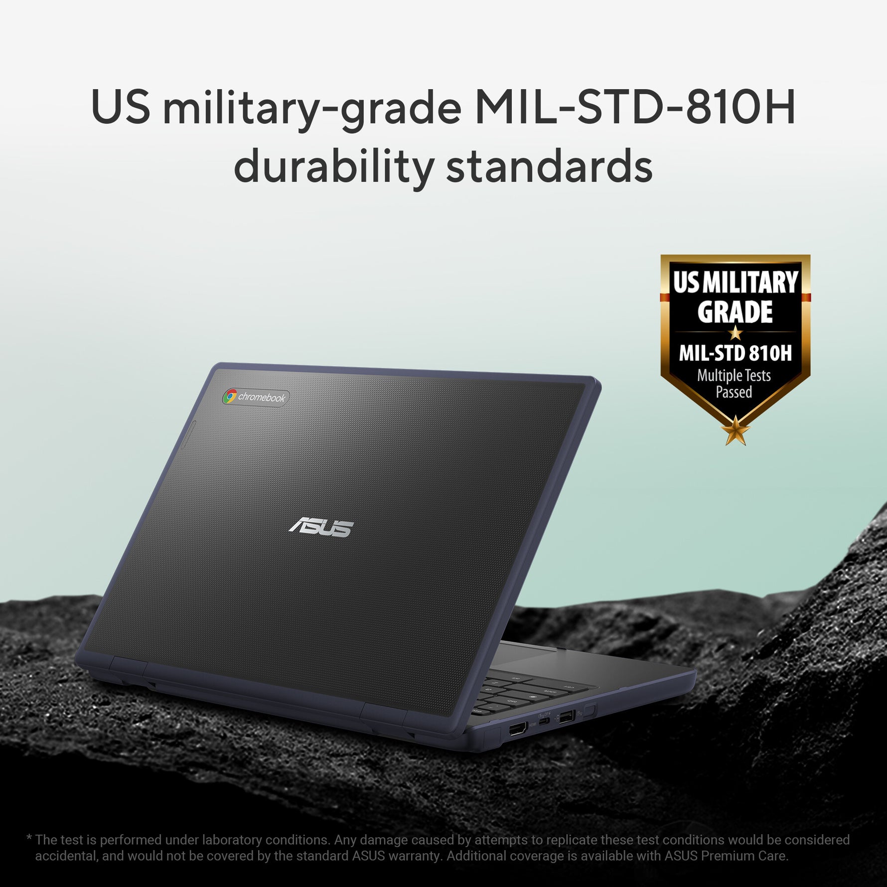 ASUS Chromebook CR11 CZ1104CM4A-NS0172 MediaTek Kompanio 540 29,5 cm (11.6") Touchscreen HD 8 GB LPDDR5x-SDRAM 64 GB eMMC Wi-Fi 7 (802.11be) ChromeOS Grijs QWERTY US International