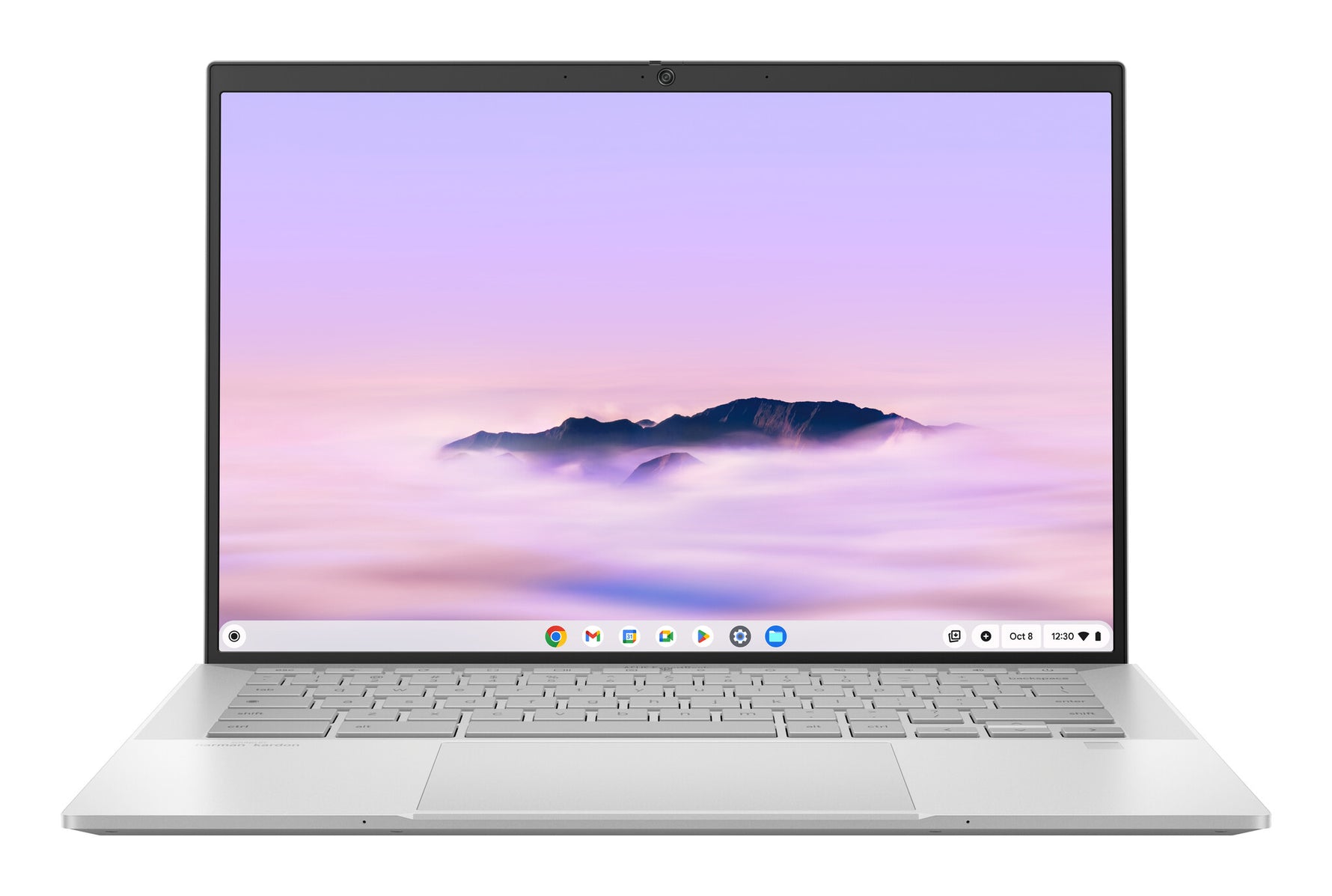 ASUS Chromebook Plus Enterprise CB54 CB5403CMA-QM0919 Intel Core Ultra 5 115U 35,6 cm (14") WQXGA 16 GB LPDDR5x-SDRAM 128 GB SSD Wi-Fi 6E (802.11ax) ChromeOS Belgisch Zilver
