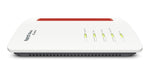 Box FRITZ! 6670 Cable Edition International draadloze router 2.5 Gigabit Ethernet Dual-band (2.4 GHz / 5 GHz) Rood, Wit