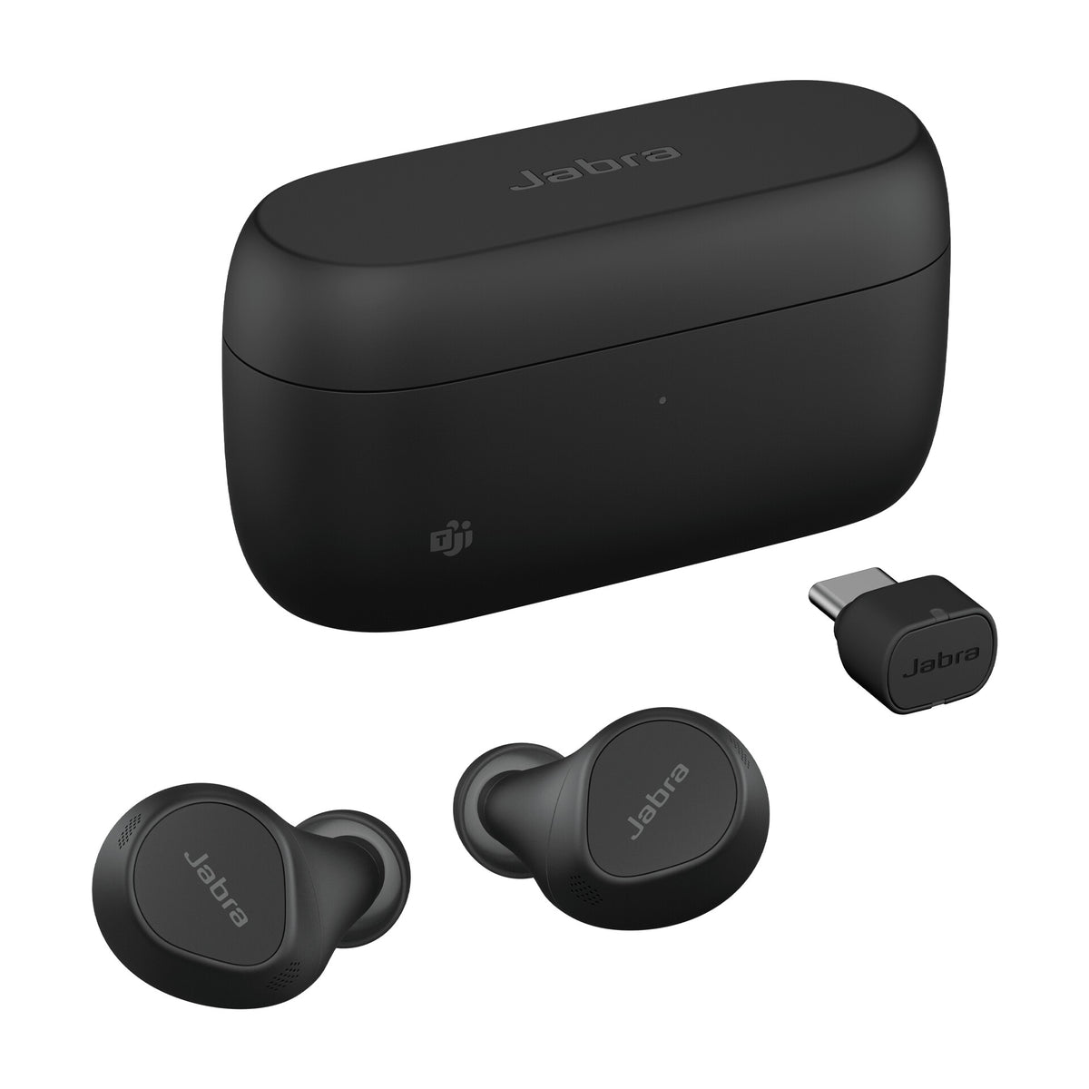 Jabra Evolve2 Buds Headset Draadloos In-ear Kantoor/callcenter USB Type-C / USB Type-A Bluetooth Zwart
