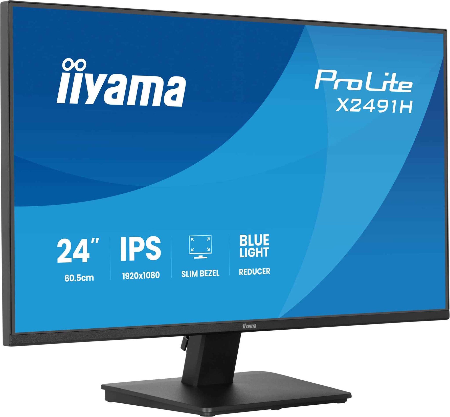iiyama ProLite X2491H-B1 computer monitor 60,5 cm (23.8") 1920 x 1080 Pixels Full HD Zwart