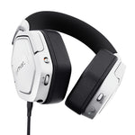 Trust GXT 493W Carus Headset Bedraad en draadloos Hoofdband, Helm Gamen USB Type-C / USB Type-A Bluetooth Wit
