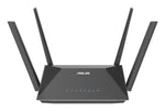 ASUS RT-AX52 AX1800 AiMesh draadloze router Gigabit Ethernet Dual-band (2.4 GHz / 5 GHz) Zwart