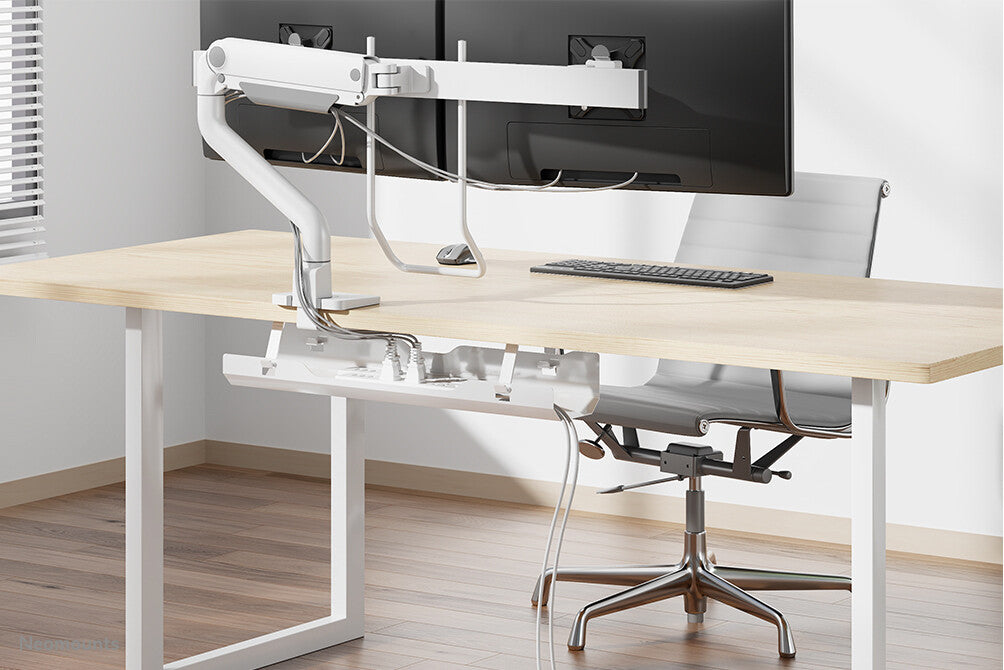 Neomounts ADS07-122WH Kabelgoot - schroefbevestiging - universeel