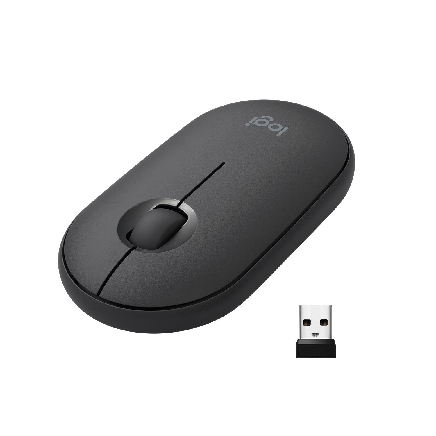 LOGITECH Pebble M350 Wireless Mouse graphite EMEA