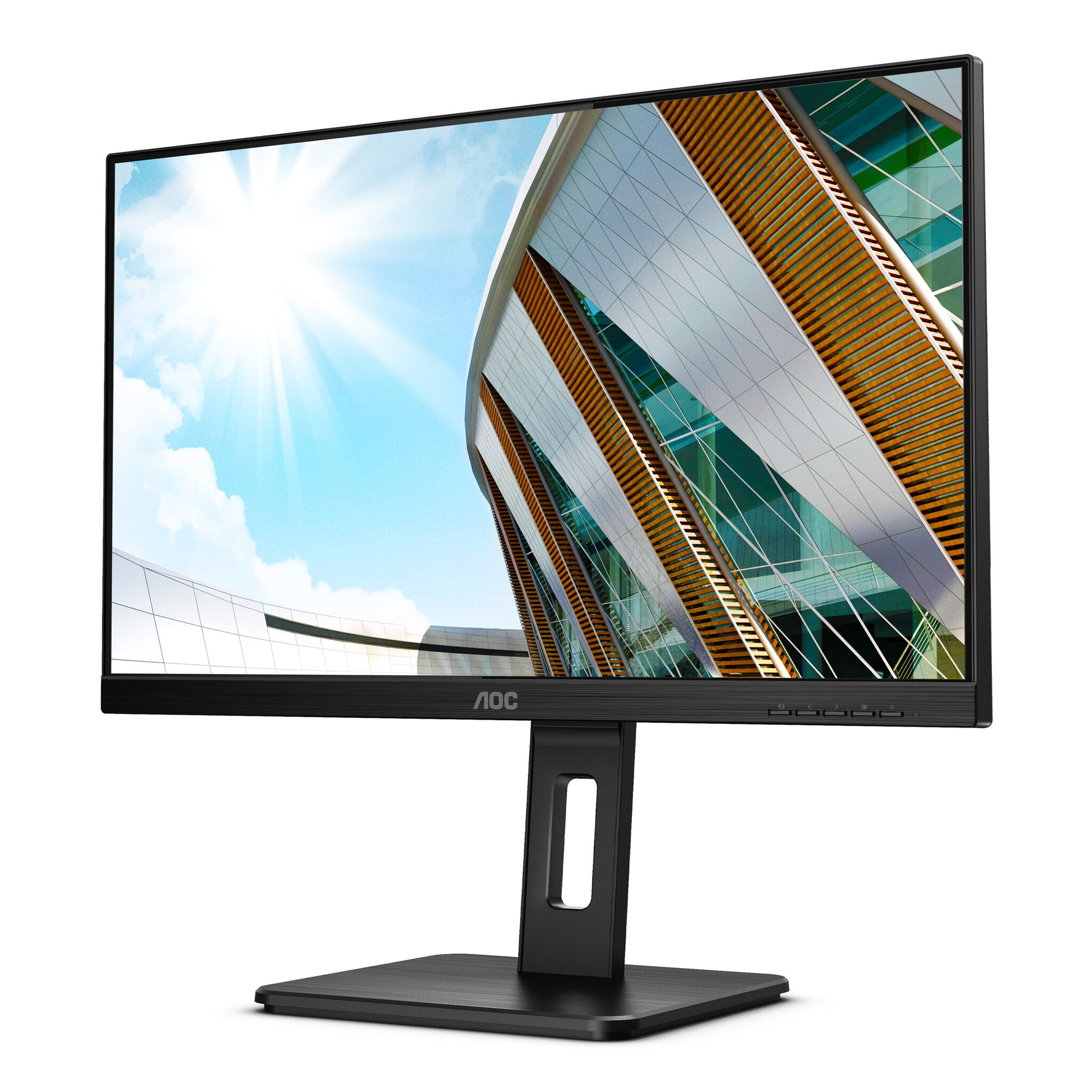 AOC P2 Q24P2Q computer monitor 60,5 cm (23.8") 2560 x 1440 Pixels Quad HD LED Zwart