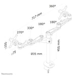 Neomounts FPMA-D935DG Monitorarm 10-27"