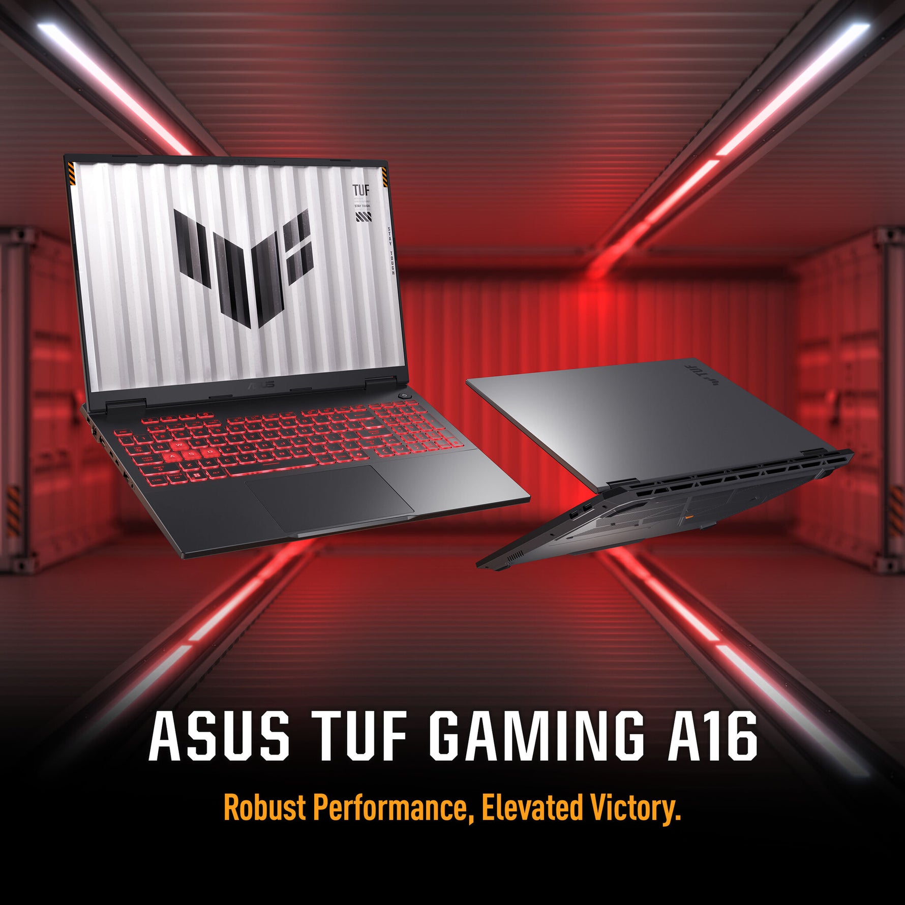 ASUS TUF Gaming A16 FA608UM-RV253W AMD Ryzen™ 7 260 Laptop 40,6 cm (16") WUXGA 16 GB DDR5-SDRAM 1 TB SSD NVIDIA GeForce RTX 5060 Wi-Fi 6E (802.11ax) Windows 11 Home Nederlands Grijs