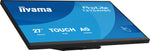 iiyama ProLite T2754MSC-B2AG computer monitor 68,6 cm (27") 1920 x 1080 Pixels Full HD LED Touchscreen Multi-gebruiker Zwart