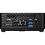 MSI Cubi 5 12M-407BEU 0.66L sized PC Zwart i3-1215U