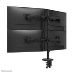 Neomounts DS60-600BL2-2 Quadruple monitorarm voor vier schermen 10-32"