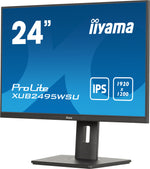 iiyama ProLite XUB2495WSU-B7 computer monitor 61,2 cm (24.1") 1920 x 1200 Pixels WUXGA LED Zwart