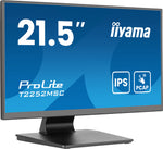 iiyama ProLite T2252MSC-B2AG computer monitor 54,6 cm (21.5") 1920 x 1080 Pixels Full HD LCD Touchscreen Zwart