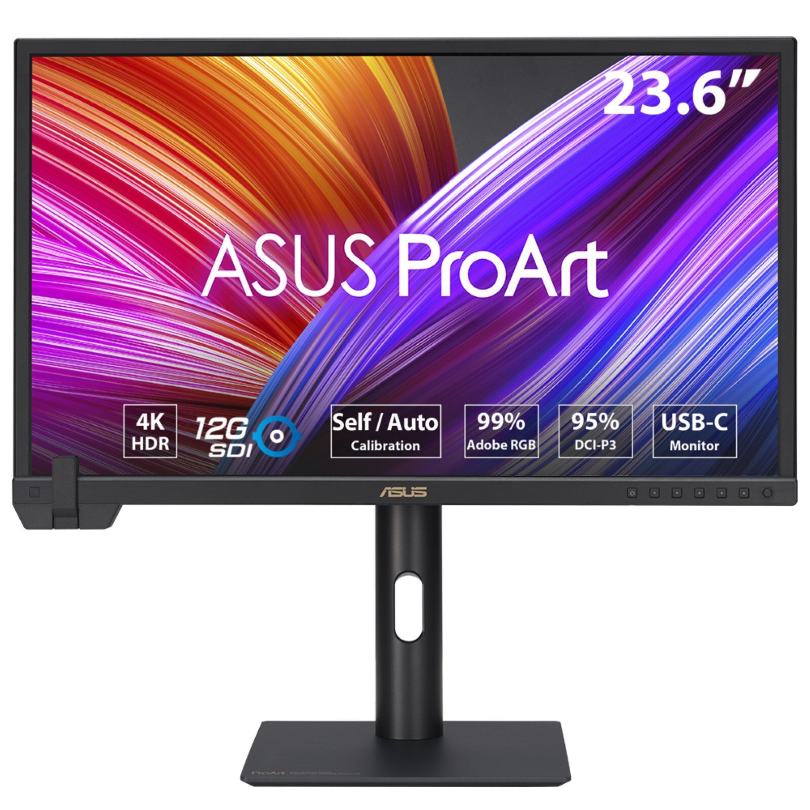 ASUS ProArt PA24US computer monitor 59,9 cm (23.6") 3840 x 2160 Pixels 4K Ultra HD LCD Zwart