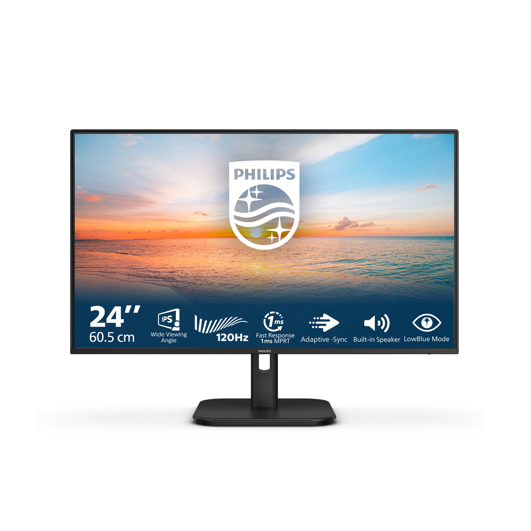 Philips 1000 series 24E1N1200A/00 LED display 60,5 cm (23.8") 1920 x 1080 Pixels Full HD LCD Zwart