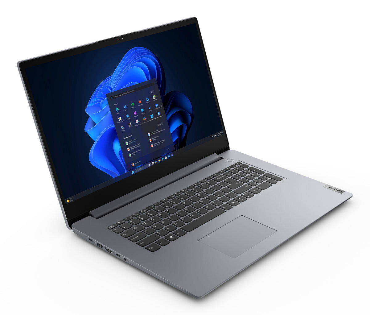 Lenovo V17 G7 IWC Intel Core 7 350 Laptop 43,9 cm (17.3") Full HD 16 GB DDR5-SDRAM 512 GB SSD Wi-Fi 6 (802.11ax) Windows 11 Pro Grijs Engels