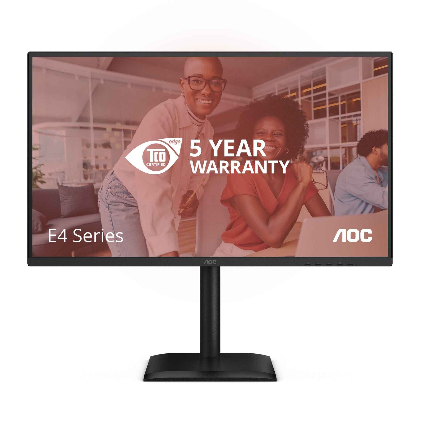 AOC E4 Q27E4U computer monitor 68,6 cm (27") 2560 x 1440 Pixels Quad HD LED Zwart