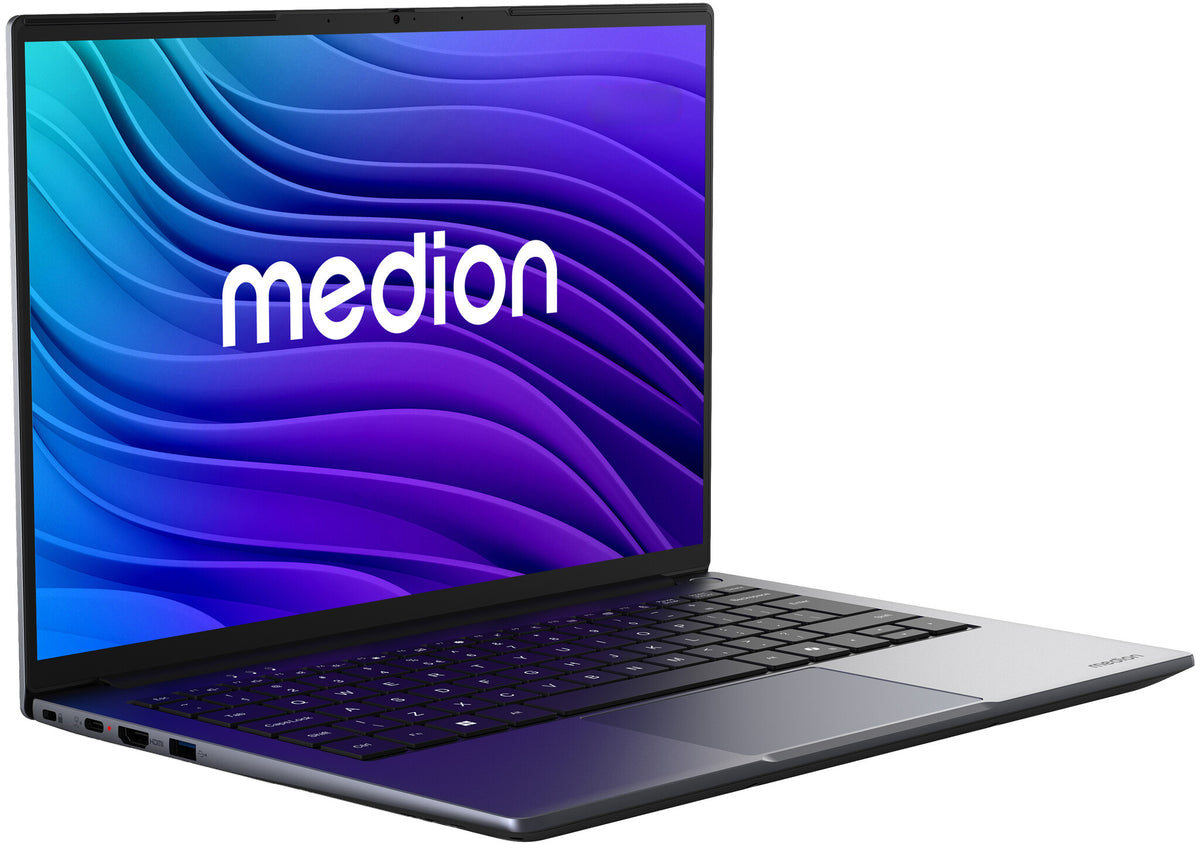 MEDION Avantum 14 E1e (MD 600091) NL Intel® Celeron® N N4500 Laptop 35,6 cm (14") Full HD 8 GB DDR4-SDRAM 128 GB Flash Wi-Fi 6 (802.11ax) Windows 11 Home Grijs